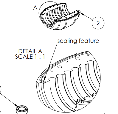 ASG Storm Grenade Shell Seals