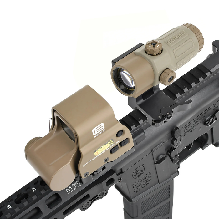Aim-O Holographic Hybrid Sight EXPS with G33 Magnifier - Tan