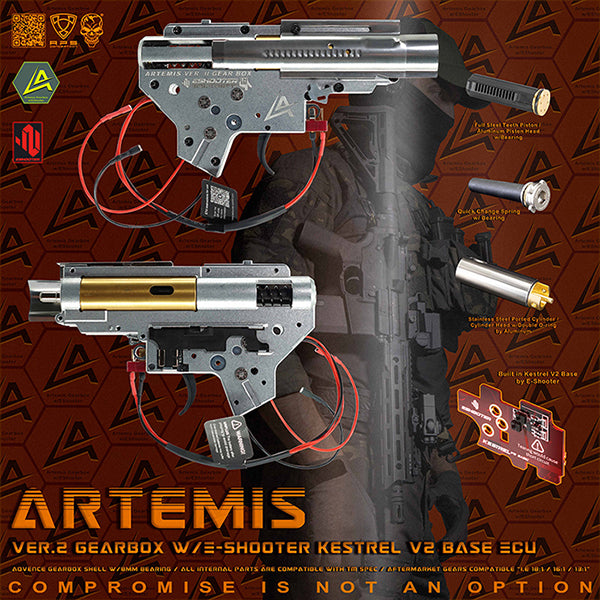APS Artemis V2 Gear Box with E-Shooter ETU