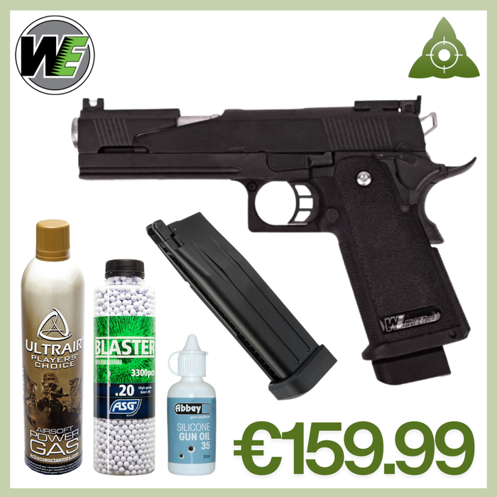 WE Hi Capa 5.1 Dragon Type A - Pistol Bundle