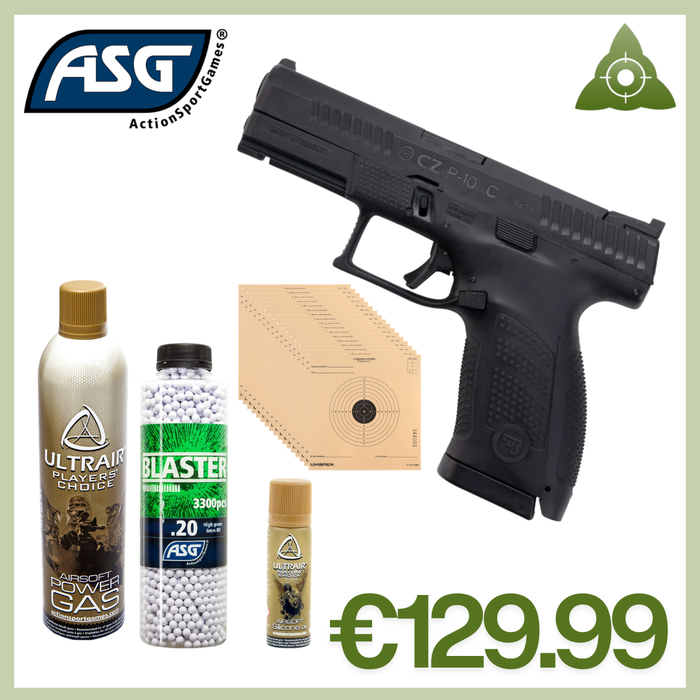 ASG P-10 C GBB FPV - Pistol Bundle