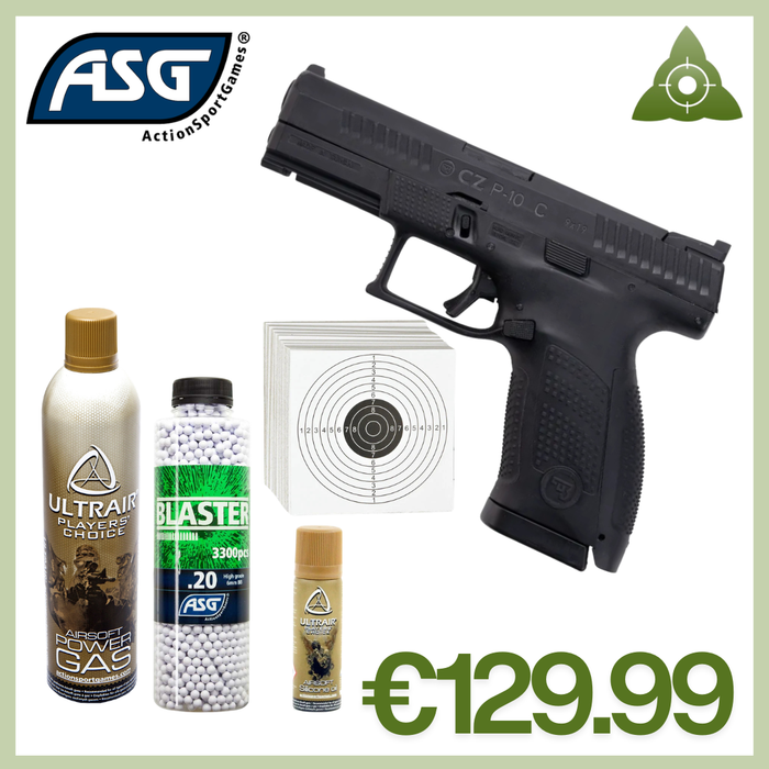 ASG P-10 C GBB FPV - Pistol Bundle