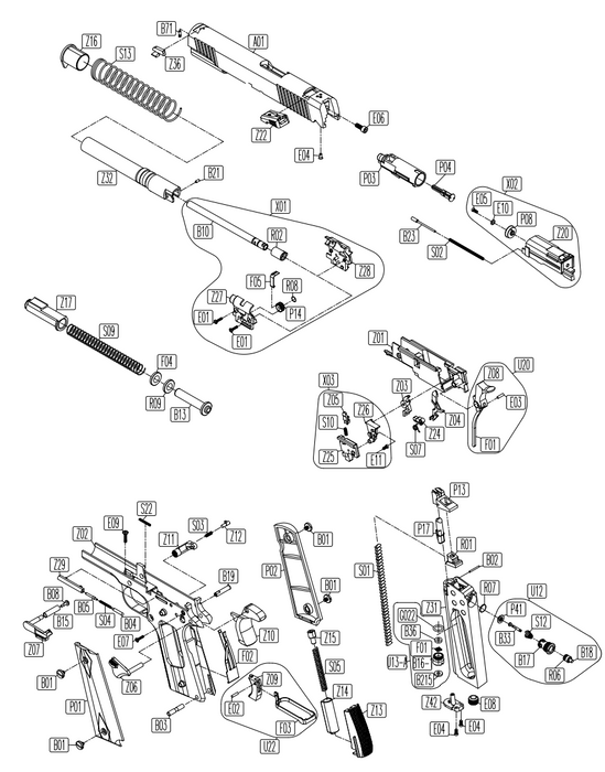 KWC Disconnector for M1911