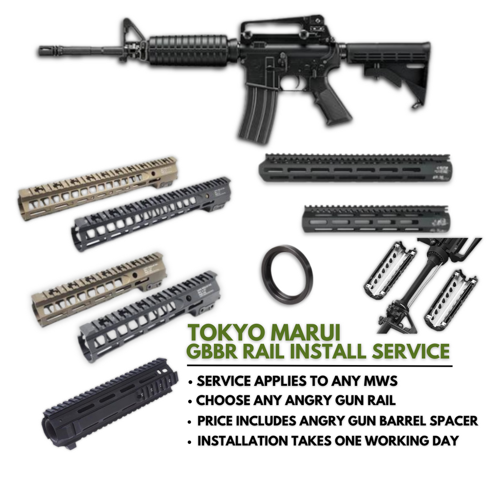 Tokyo Marui GBBR Rail Installation Service