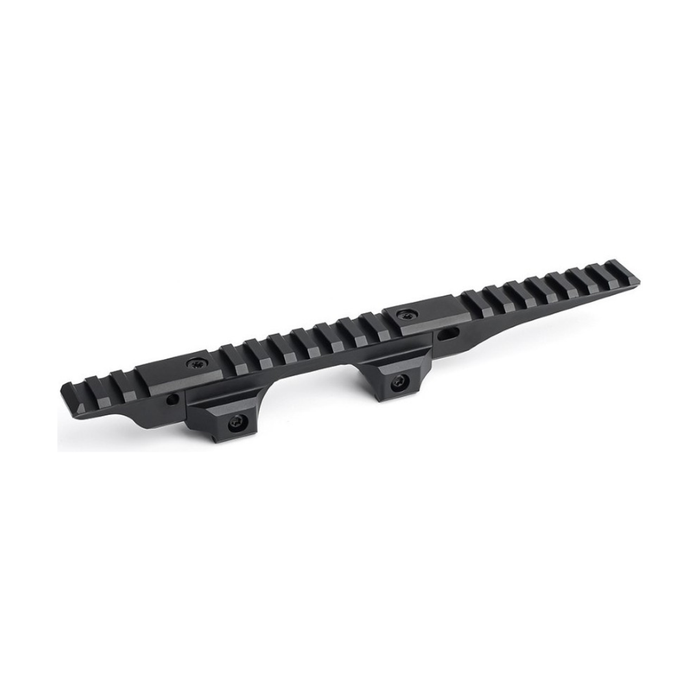WADSN Picatinny Riser Mount for Red Dot w/ Magnifier & PEQ - Black