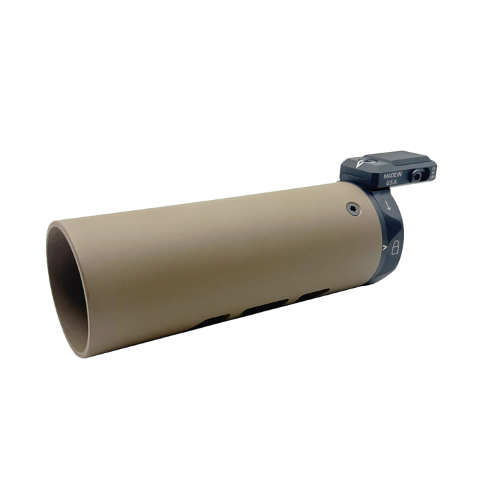 Angry Gun U-RAC Style Suppressor Shield 6.5" - FDE