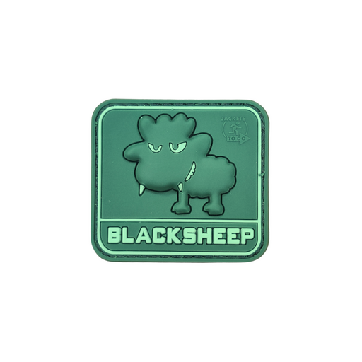 JTG 3D Rubber Black Sheep Patch Small - Forest