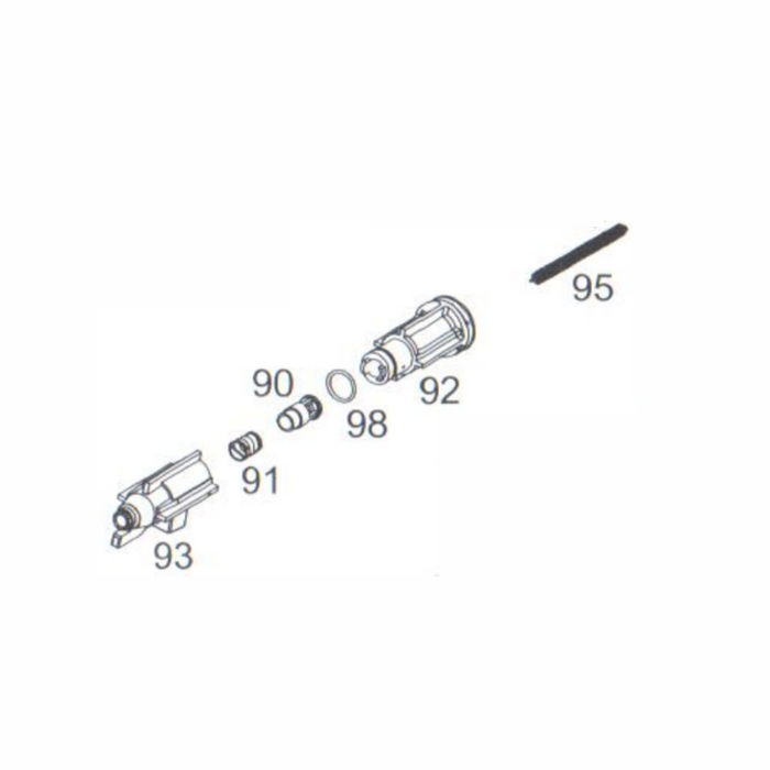 WE Loading Nozzle for Apache MP5 Series