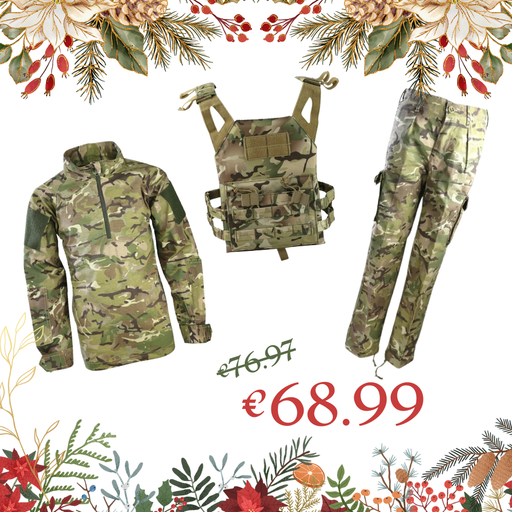 KombatUK Kids UBACS, Trousers & JPC Christmas Deal - BTP (Multicam)