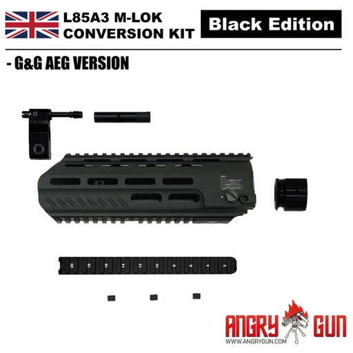 Angry Gun L85A3 Conversion Kit for G&G AEG - Black