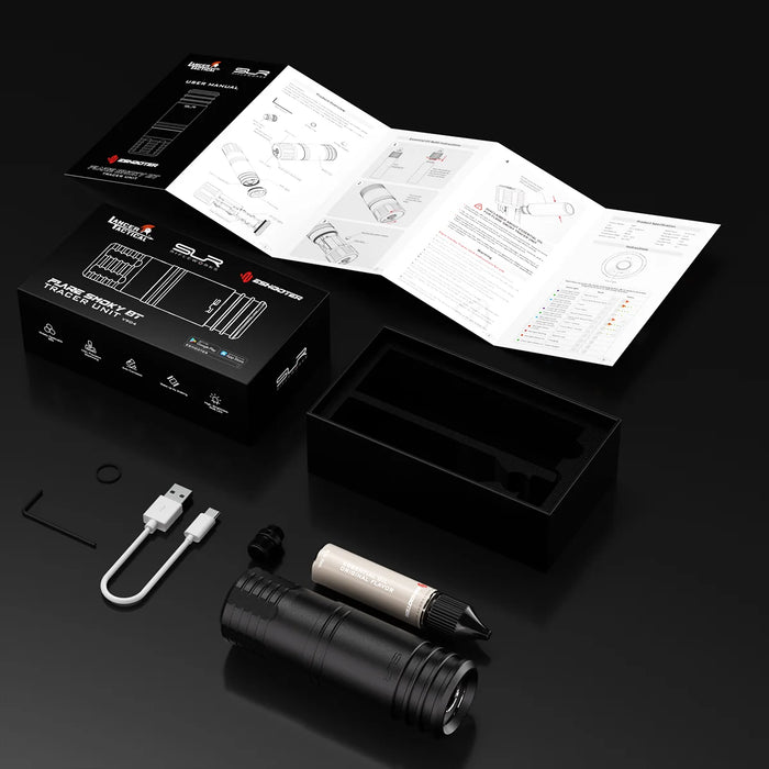Lancer Tactical x SLR N.O.T.A.S. Faux Suppressor Built-in Flare Smoky BT Tracer