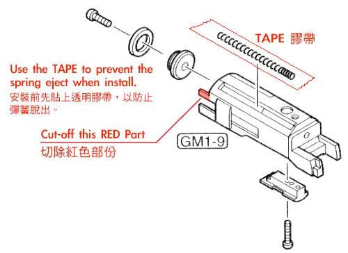 Guarder Enhanced Aluminium/Steel Kit (Springfield Armory) - Tokyo Marui M1911