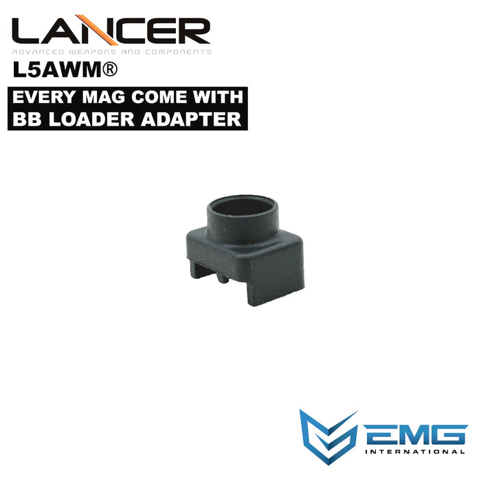 EMG Lancer Systems L5AWM 35rd Gas Magazine for MWS - 556 - Smoke