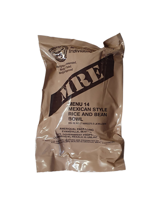 Genuine U.S. Military Surplus MREs (Meal Ready-to-Eat)