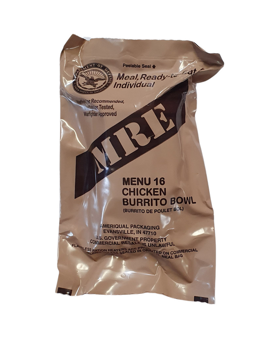 Genuine U.S. Military Surplus MREs (Meal Ready-to-Eat)