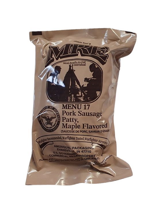 Genuine U.S. Military Surplus MREs (Meal Ready-to-Eat)