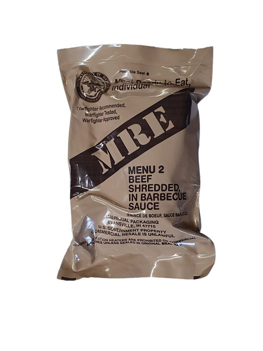 Genuine U.S. Military Surplus MREs (Meal Ready-to-Eat)