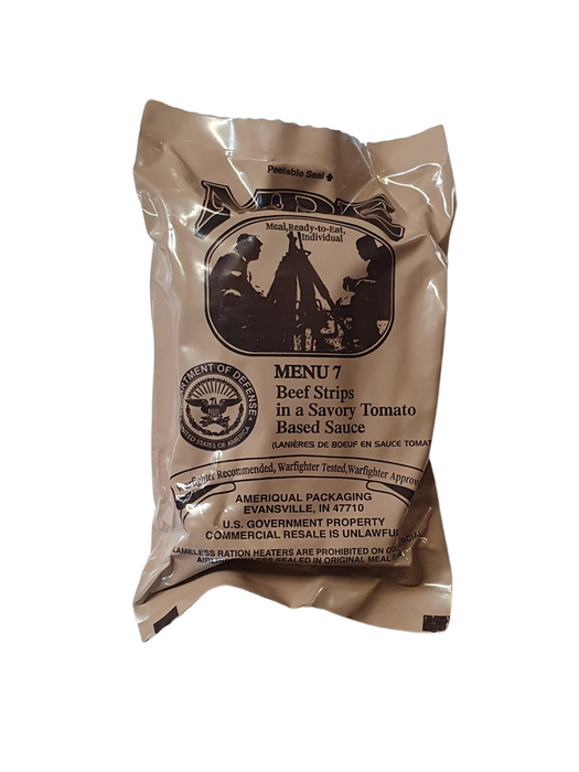 Genuine U.S. Military Surplus MREs (Meal Ready-to-Eat)