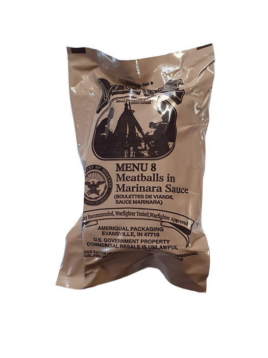 Genuine U.S. Military Surplus MREs (Meal Ready-to-Eat)