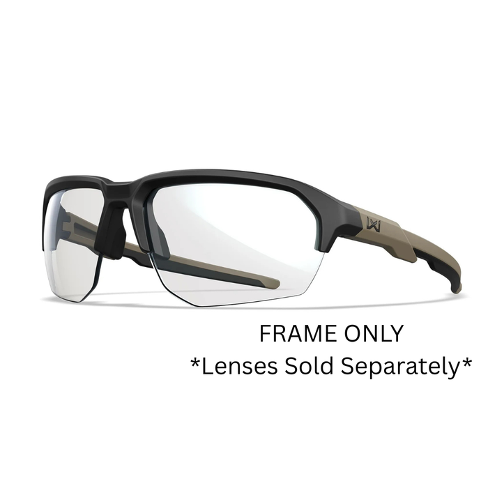 Wiley X WX JAKL Sunglasses Frame - Tan & Black (NO LENS)