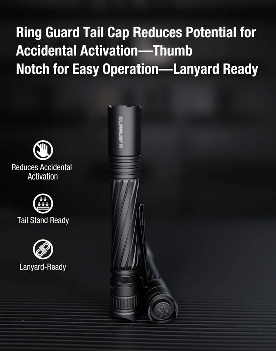 Klarus P2 Compact Flashlight & Battery - 1000LM