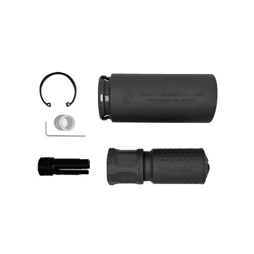 Angry Gun QDC/MCQ-PRT Mock Suppressor & Flash Hider - Black