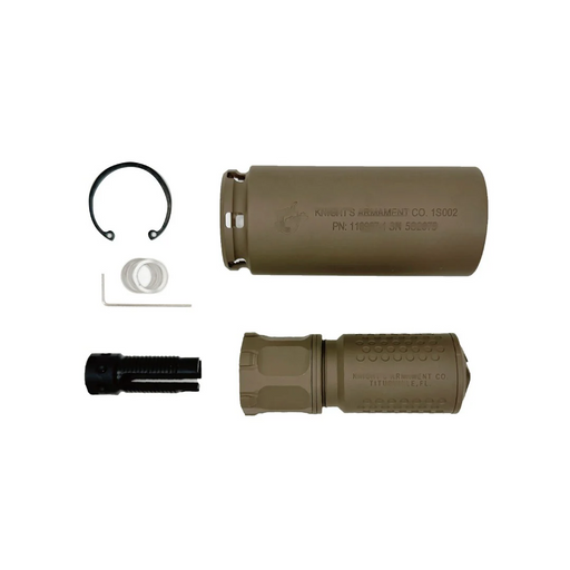 Angry Gun QDC/MCQ-PRT Mock Suppressor & Flash Hider - FDE