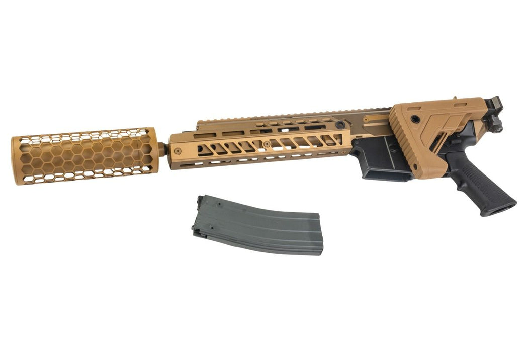 Salvo Precision MCX SURG SD-Style M-LOK GBBR & Case - Bronze/Black