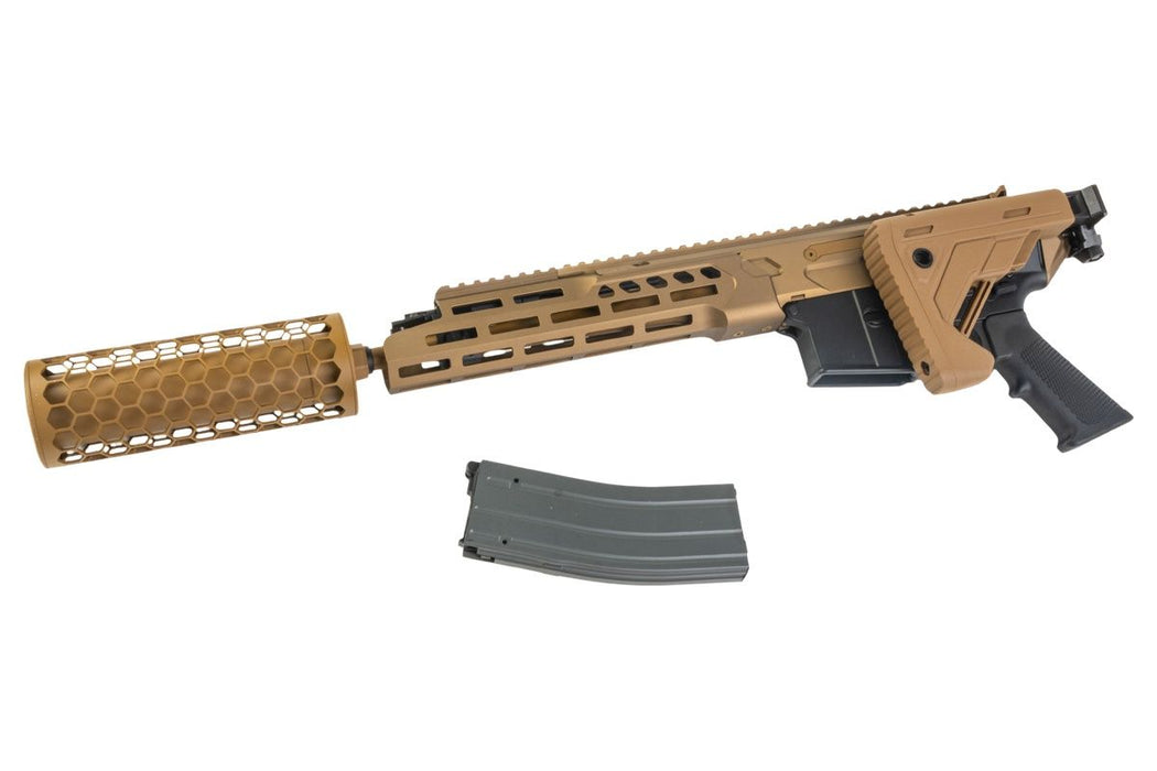 Salvo Precision MCX SURG Low-Profile GBBR & Case - Bronze/Black