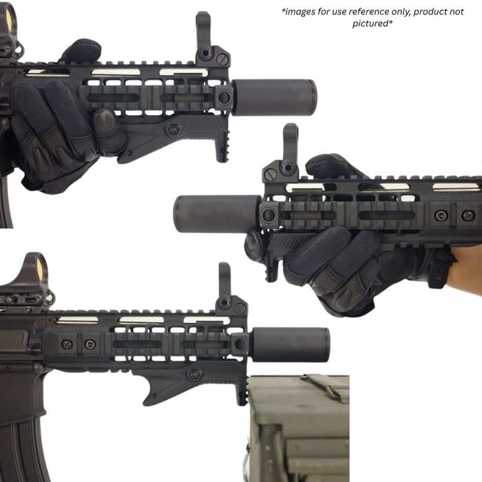 FMA Kobra Style Angled Foregrip - Black