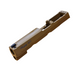 Tan pistol slide