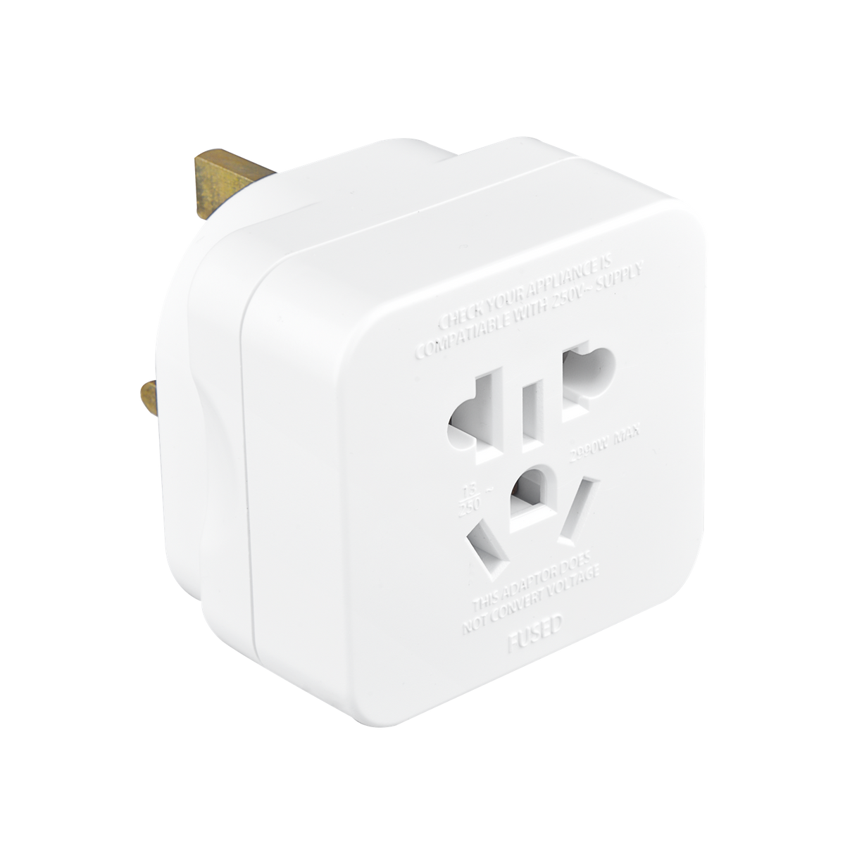 New MasterPlug UK 3 Pin Plug Adapter — AirsoftEire