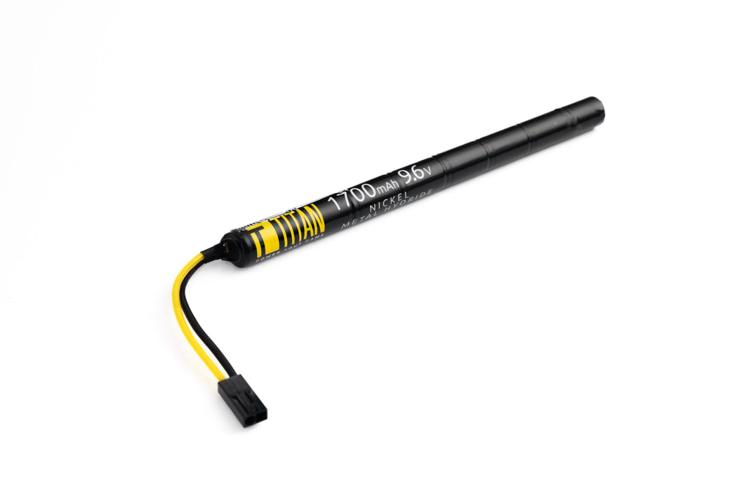 Titan 9.6V 1700mAh NiMh Battery - Stick (Tamiya Connector)