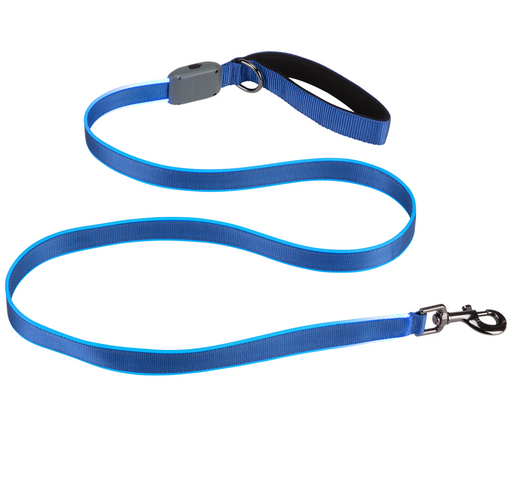 Nite Ize LED Dog Leash 48" - Blue