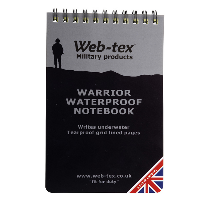 Web-Tex Warrior Waterproof Notebook