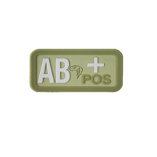 Viper Bloodtype AB-POS Patch - Coyote