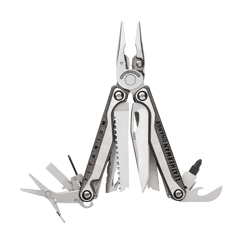 Leatherman Charge Plus TTI Multi Tool with Nylon Sheath - Stainless Steel