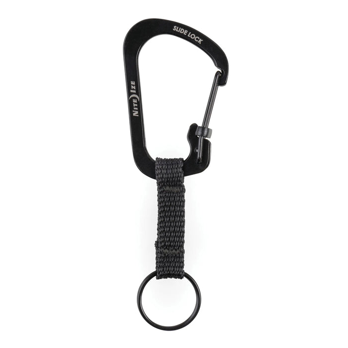 Nite Ize SlideLock - Key Ring - Black