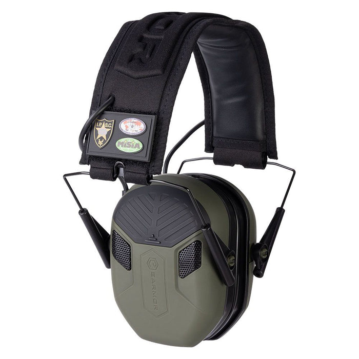 Earmor M300X Electronic Hearing Protector - Forest Green