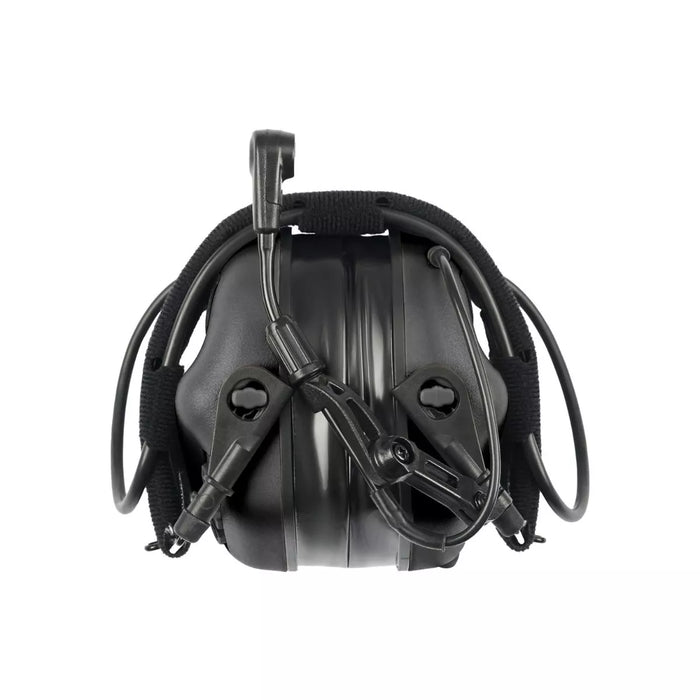 Earmor M32X Tactical Headset With ARC Helmet Adapters - Black