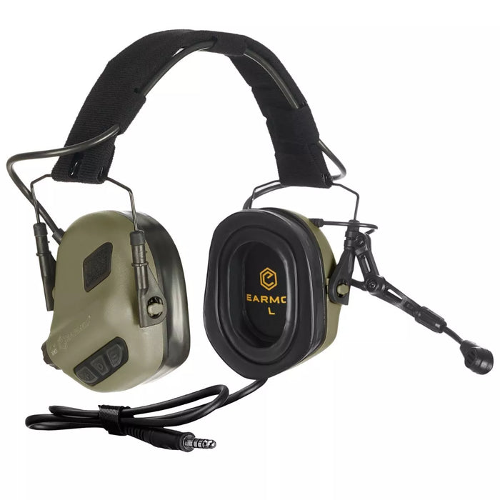 Earmor M32 Plus Communication & Hearing Protector - Foliage Green