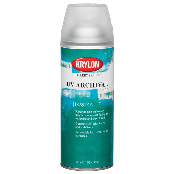 Krylon Gallery Series UV Archival Varnish - Matte 1378