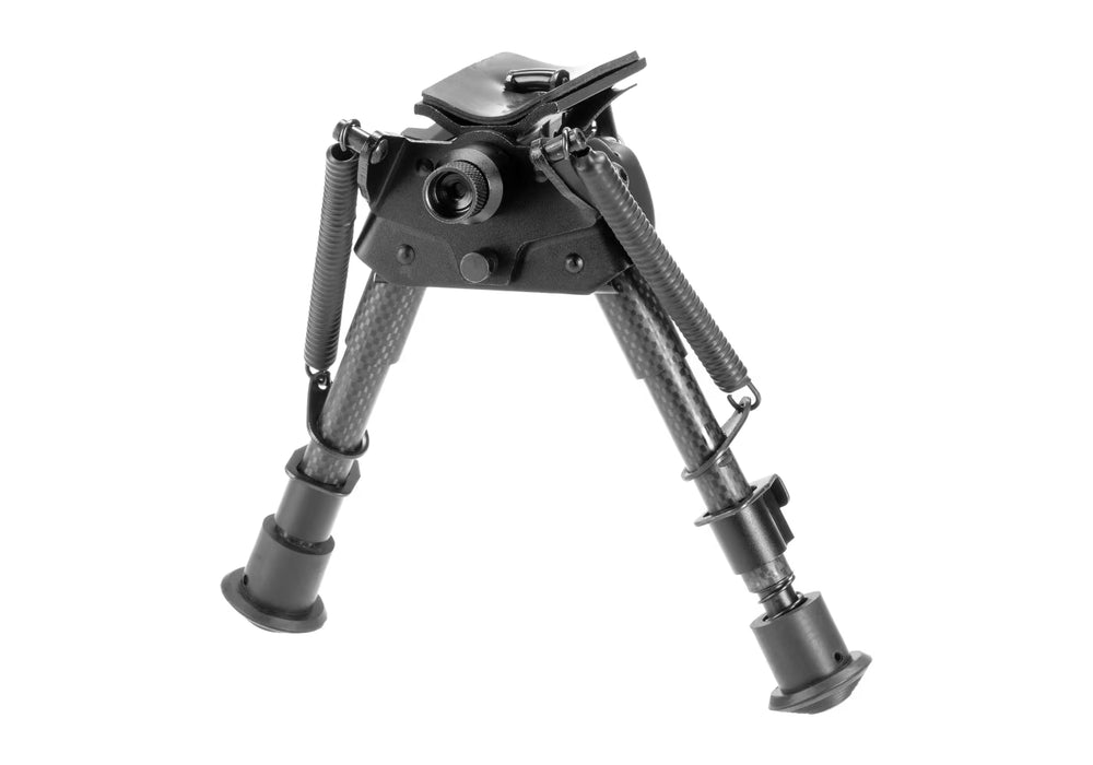 Rokstad Universal 6-9" Carbon Fiber Bipod - QD Stud / RIS 20mm Rail