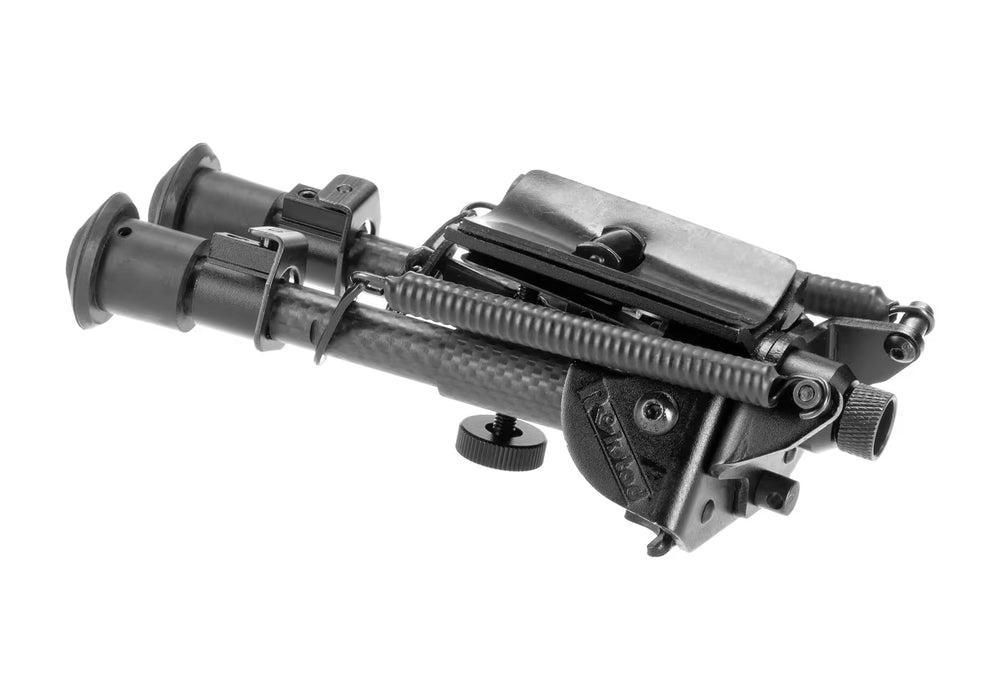 Rokstad Universal 6-9" Carbon Fiber Bipod - QD Stud / RIS 20mm Rail