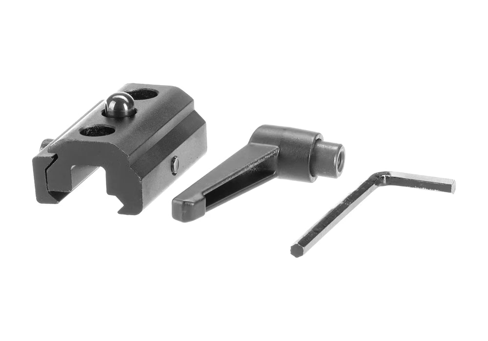 Rokstad Universal 6-9" Carbon Fiber Bipod - QD Stud / RIS 20mm Rail