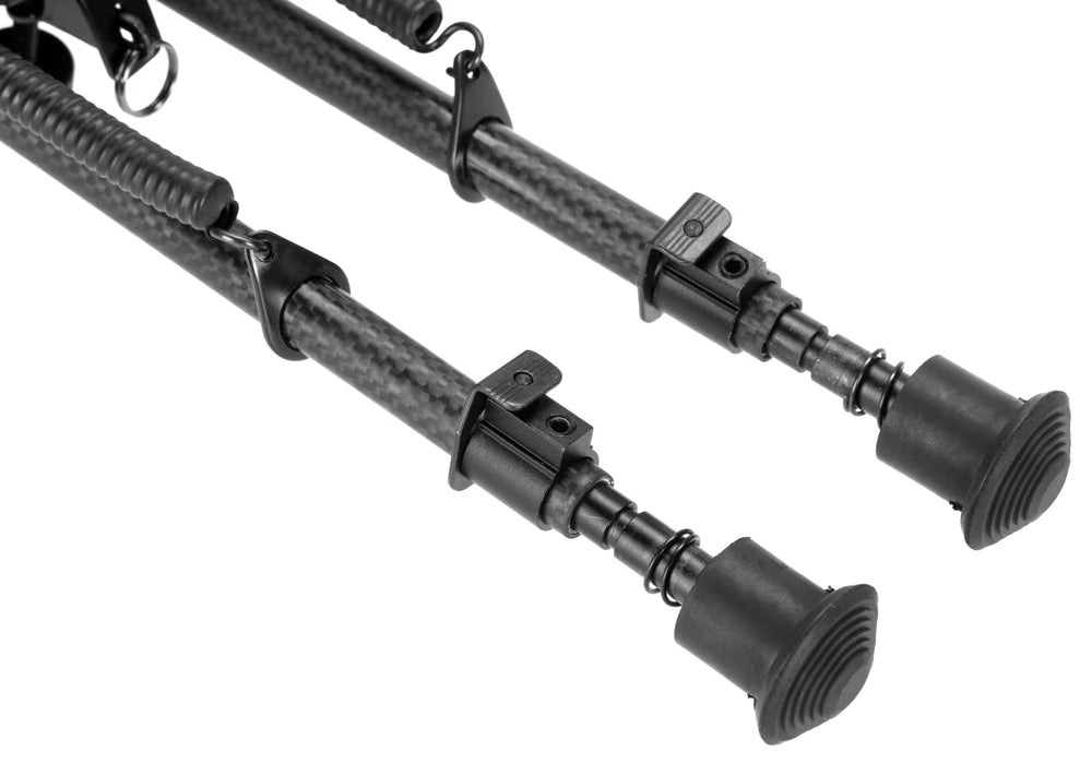 RokStad Carbon Fiber 9-13.5" Bipod - QD Stud / RIS 20mm Rail