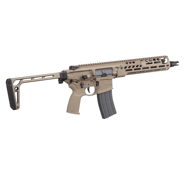 Salvo Precision MCX Spear 11.5 LT GBBR & Case V2 - NPAS - Dark Earth