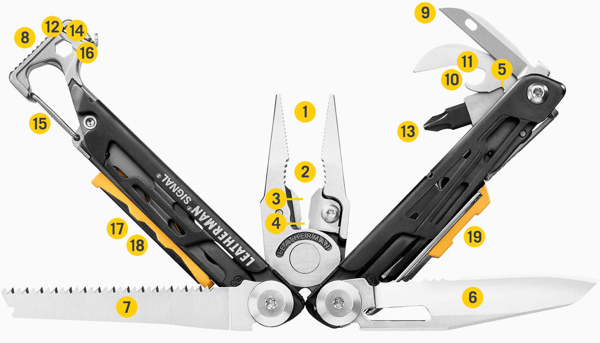 Leatherman Signal Multi-tool Stainless - Nylon Sheath