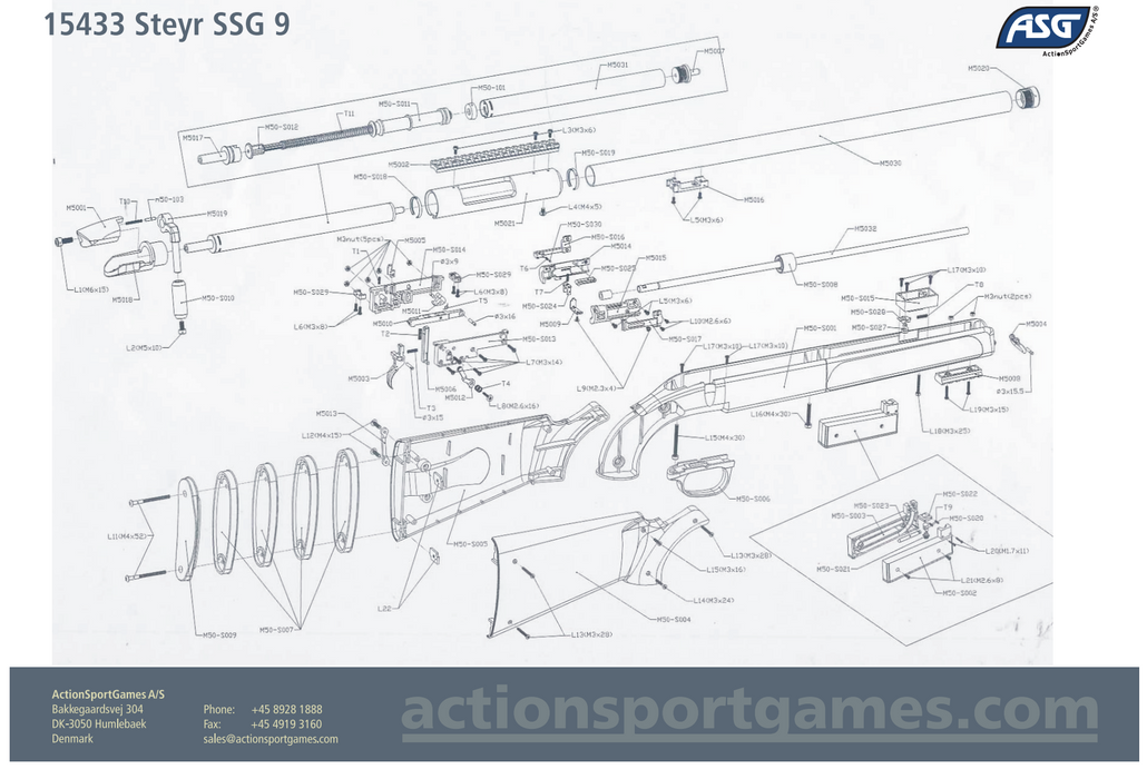 ASG Steyr SSG 69 Cylinder