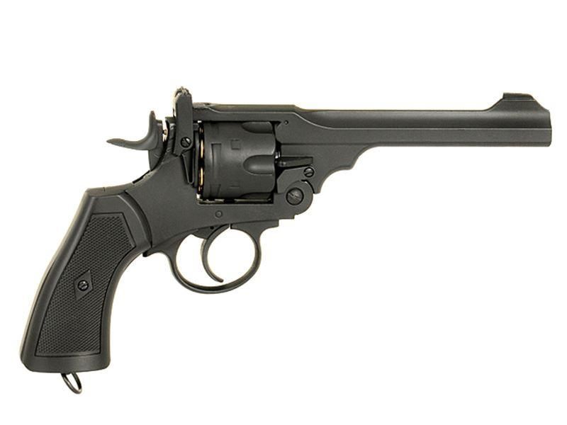 Well G293A Co2 Revolver (Full Metal) - Black